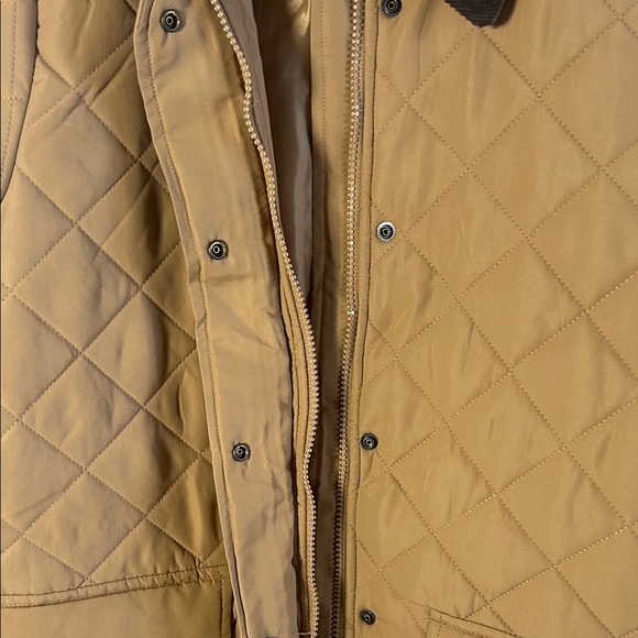 Time and Tru Brown Quilted Puffer Jacket - Picture 4 of 6